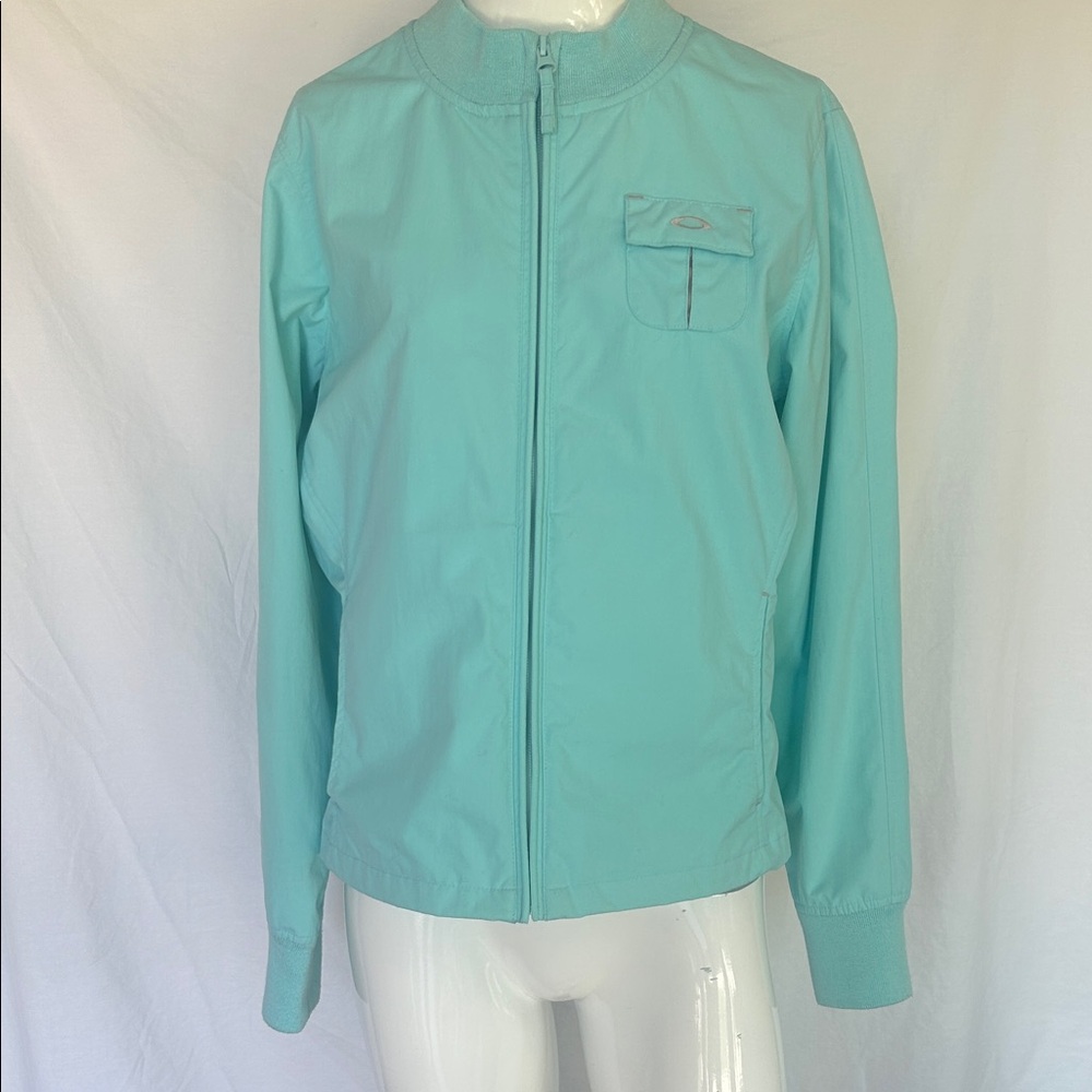 Oakley Women's Light Sea Foam Jacket Size Medium